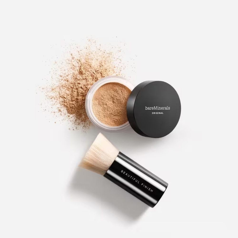 bareMinerals Beautiful Finish Brush Foundation New in Packaging - Picture 3 of 4